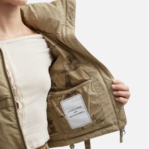 Canada Goose Women’s Cropped Down Strap Puffer